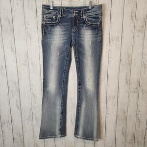 Miss Me Women's Blue Boot Cut Jeans